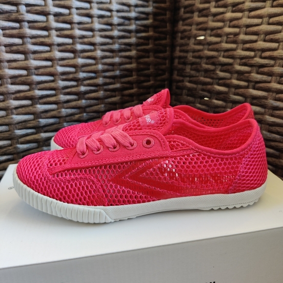 Feiyue Fuchsia Box Fe Lo Mesh New In Sneakers size 6 - Picture 3 of 9